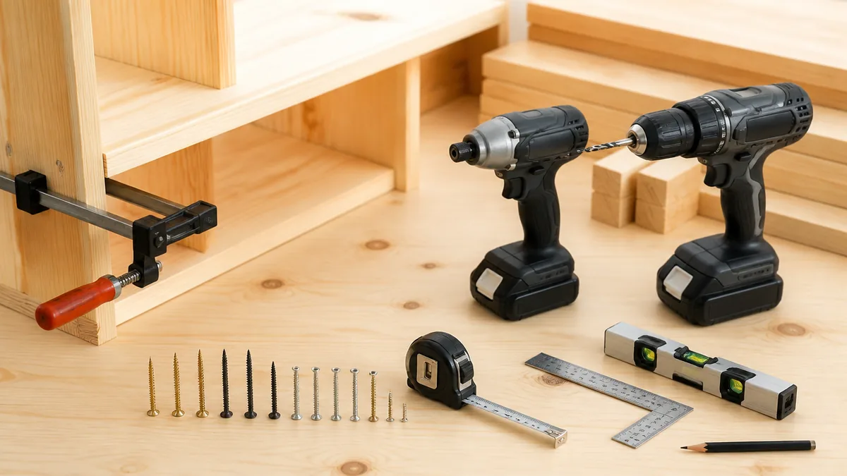 道具はどこまで揃える?最初の棚に要る道具と保護具の解説画像