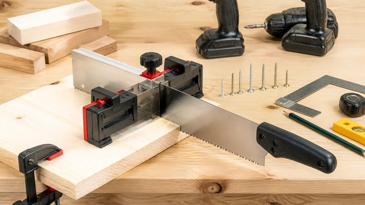 ソーガイドとは?手ノコの「向き」を道具に任せる補助具の解説画像